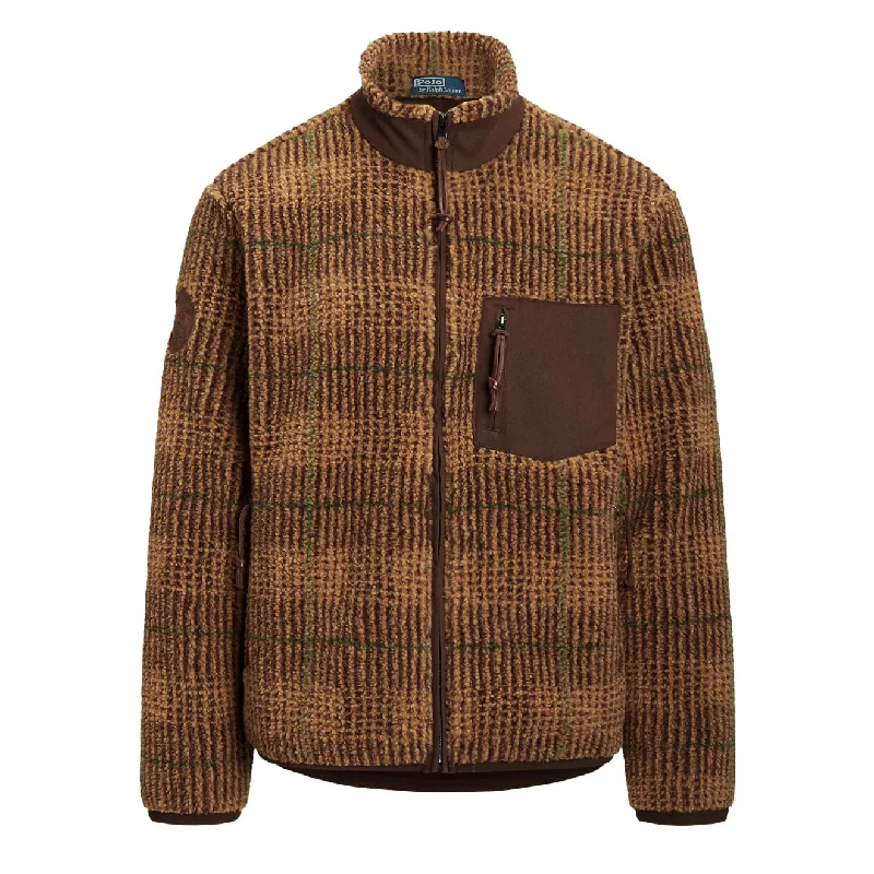 Polo Ralph Lauren L/S Full Zip Jacket Glen Plaid Multi