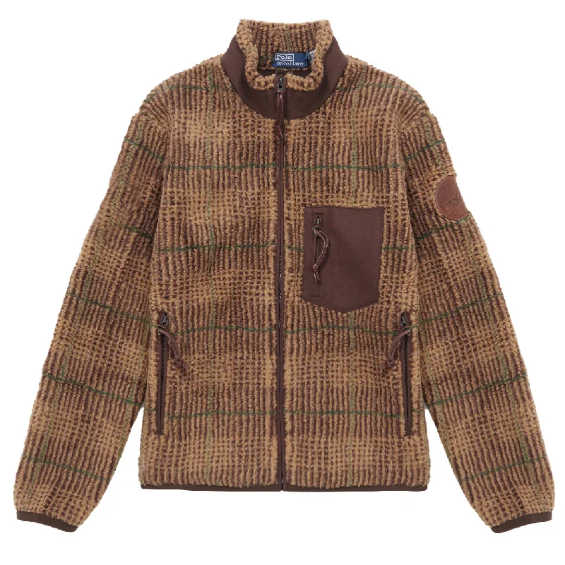 Polo Ralph Lauren L/S Full Zip Jacket Glen Plaid Multi