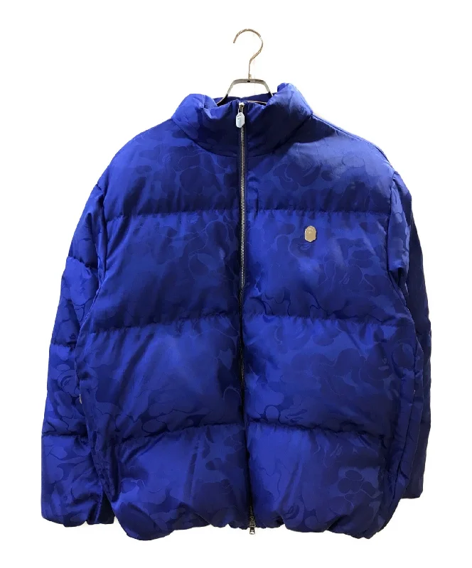 [Pre-owned] A BATHING APE TONAL SOLID CAMO PUFFER DOWN JACKET 001DNJ801057I