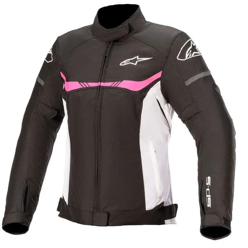 BLOUSON ALPINESTARS STELLA T-SPS WP NOIR BLANC FUCHSIA