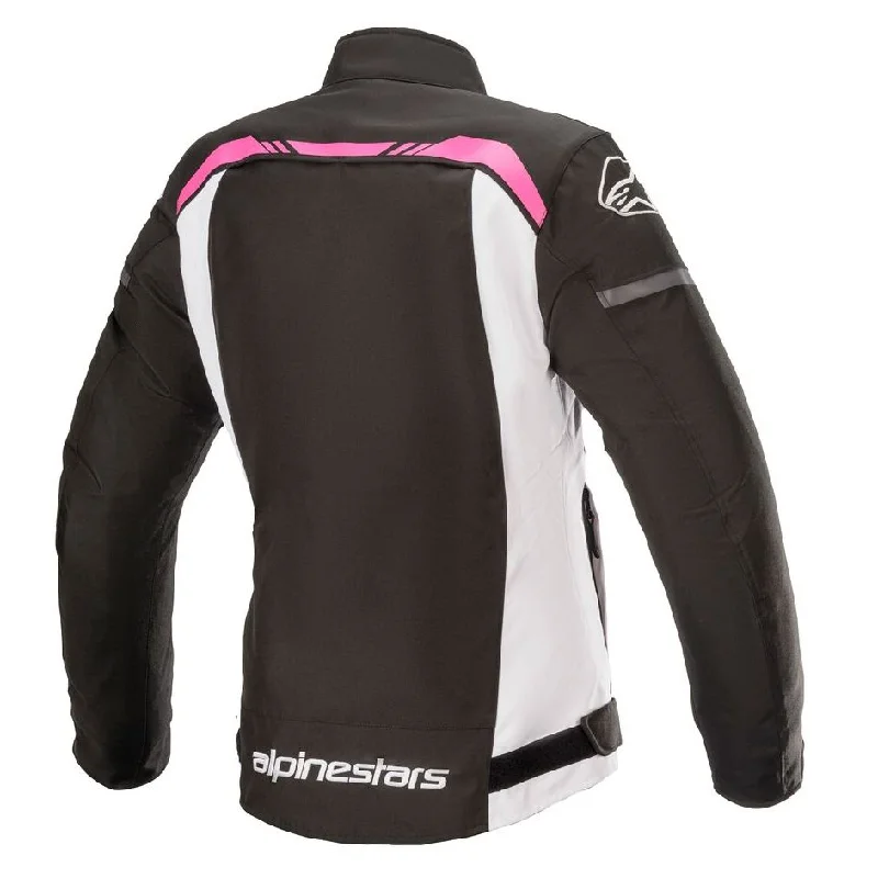 BLOUSON ALPINESTARS STELLA T-SPS WP NOIR BLANC FUCHSIA