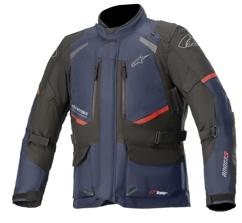 VESTE ALPINESTARS ANDES V3 DRYSTAR BLEU FONCE NOIR