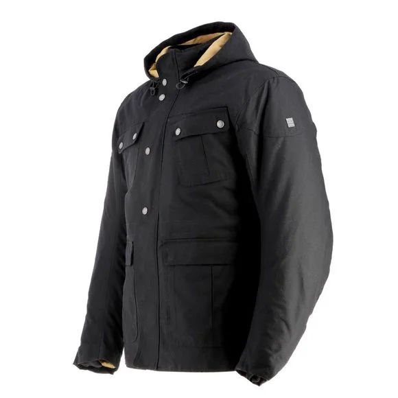 VESTE HELSTONS  FORWARD TEXTILE NOIR