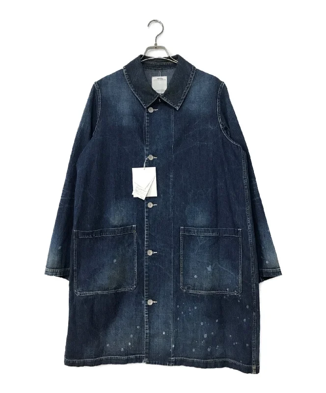 [Pre-owned] VISVIM GREASE MONKEY COAT DRY DENIM 0119105006008