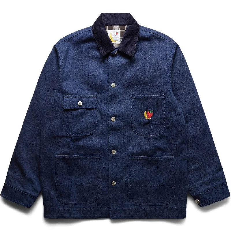 WORKWEAR DENIM COAT WOVEN