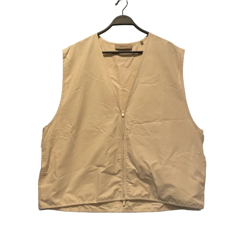 FOG ESSENTIALS/Vest/L/Cotton/BEG/