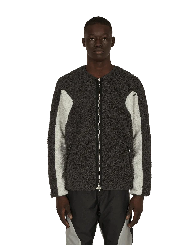 Slam Jam Sherpa Reversible Jacket Black