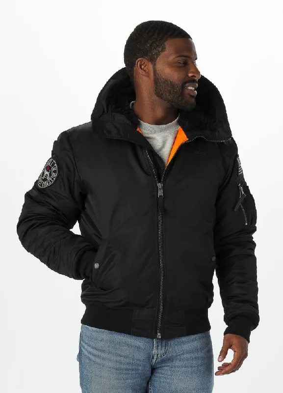 Men's winter hooded jacket Encino