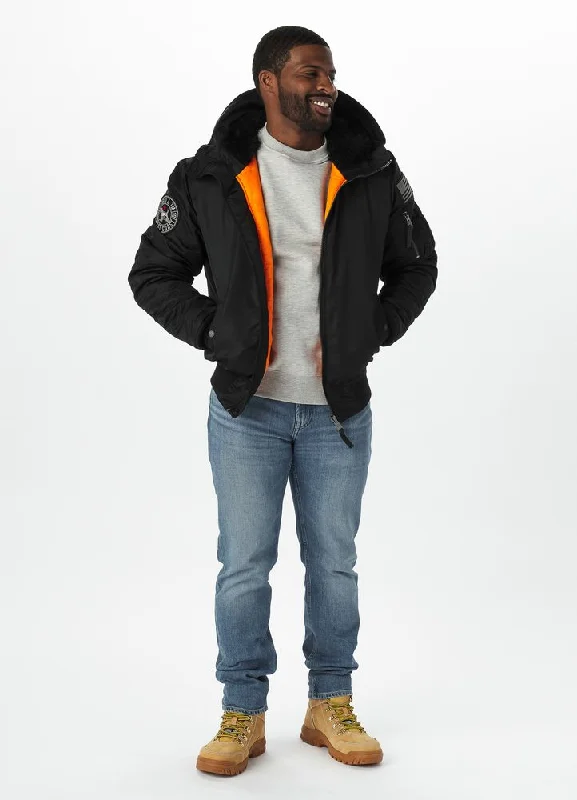 Men's winter hooded jacket Encino