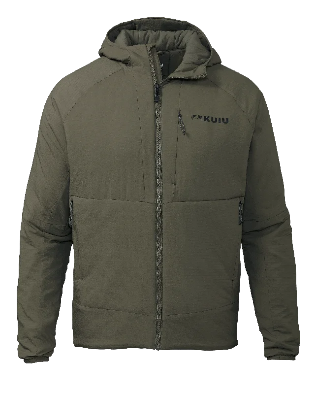 Kenai Hooded Jacket | Ash