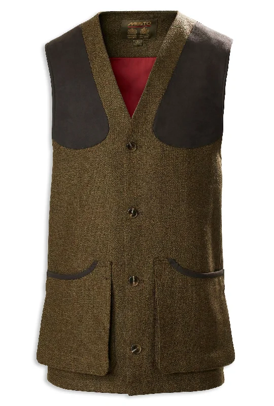 Musto Stretch Technical Tweed Waistcoat | Dunmhor