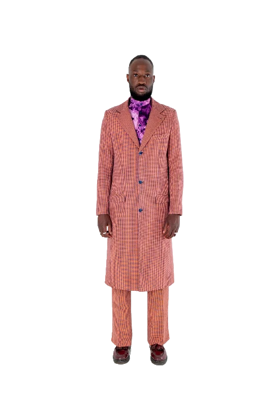 Pendergrass I fully lined and long overcoat