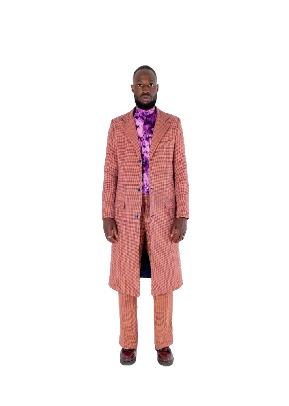 Pendergrass I fully lined and long overcoat