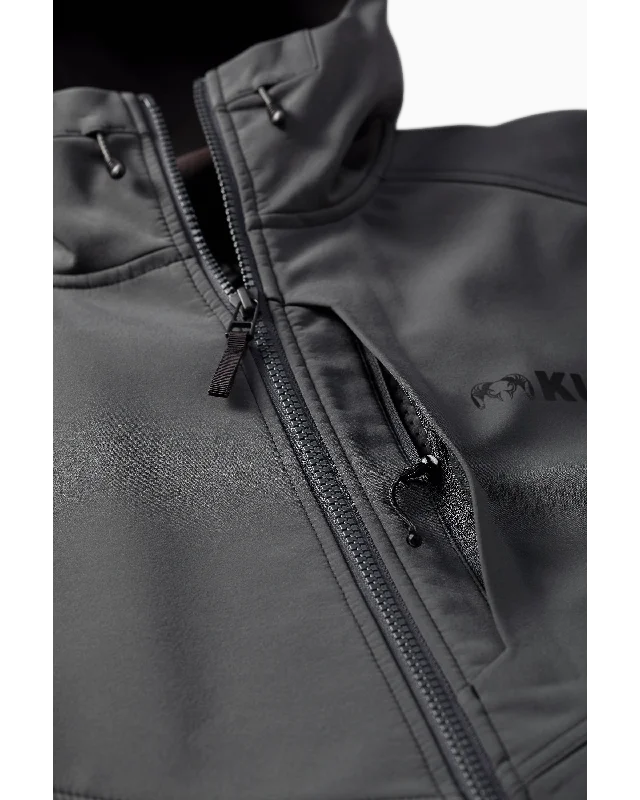 Rubicon Hooded Jacket | Gunmetal