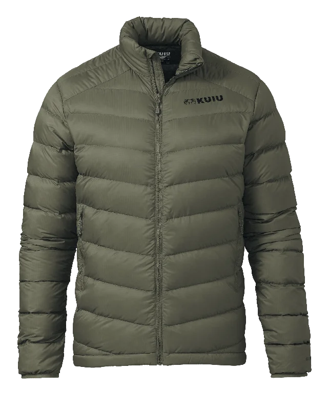 Super Down LT Jacket | Ash