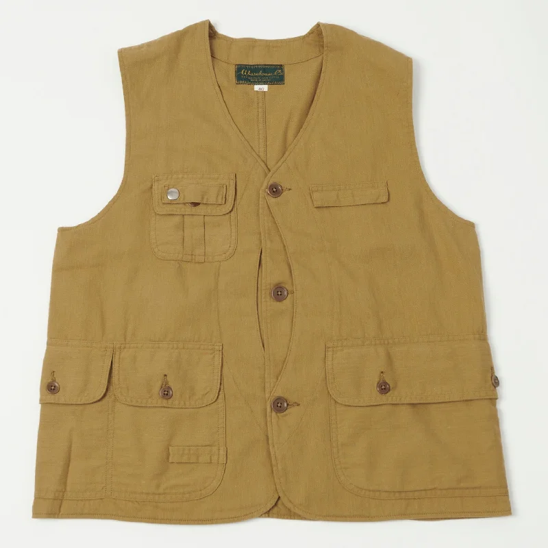 Warehouse 2201 Gateway Sporting Goods Fishing Vest - Beige