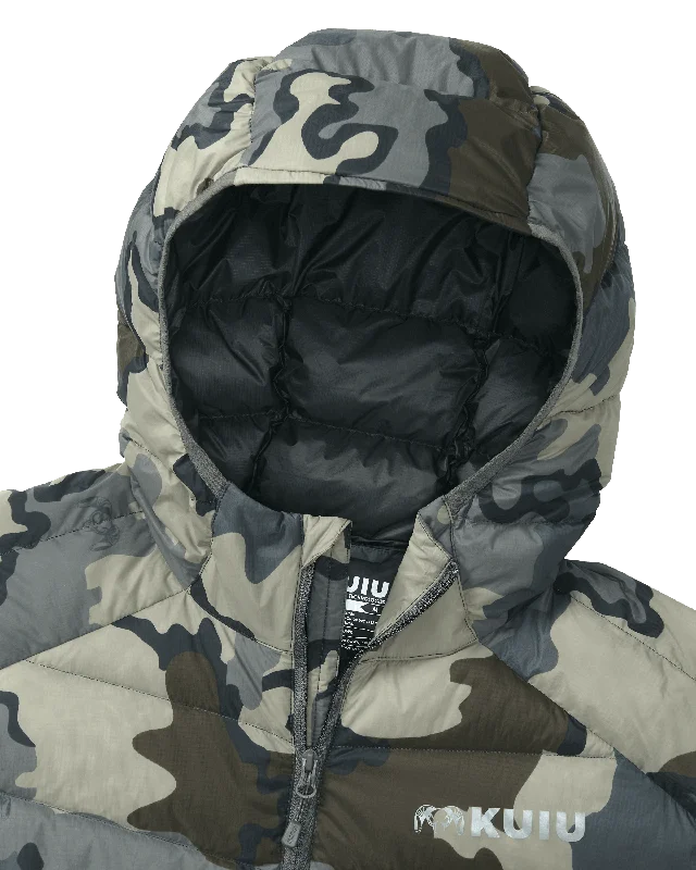 Women’s Super Down LT Hooded Jacket | Vias