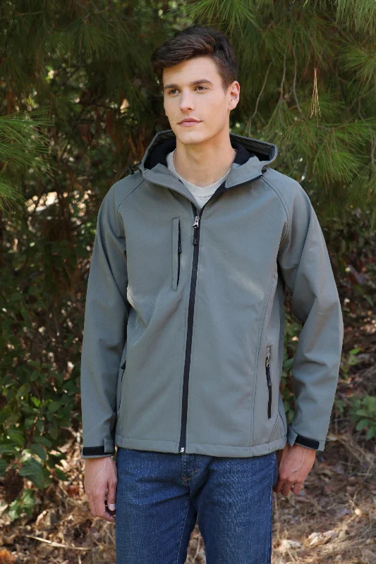 #9700 Soft Shell Jacket With Hood