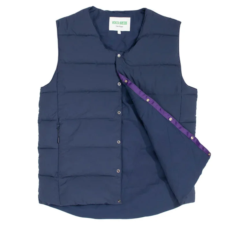 Hikerdelic Quilted Vest - Navy