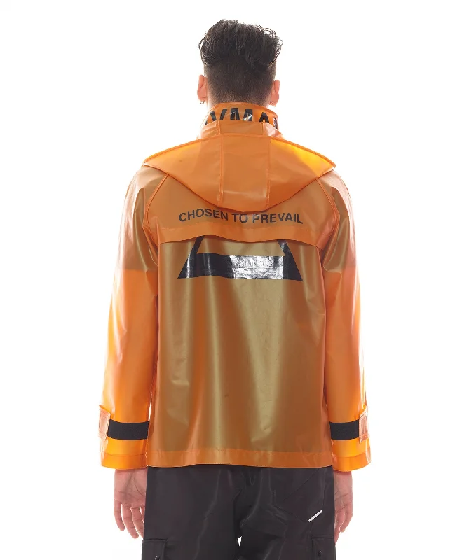 HVMAN RAINCOAT IN FLAME