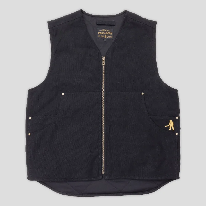 Pass~Port Diggers Club Vest - Black