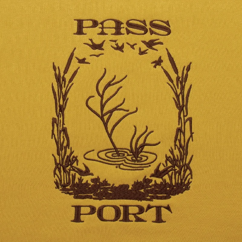 Pass~Port Everglade Embroidery Sweater - Mustard