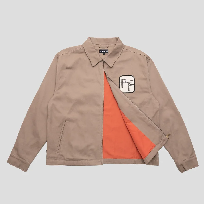 Pass~Port Re~Bar Workers Jacket - Khaki