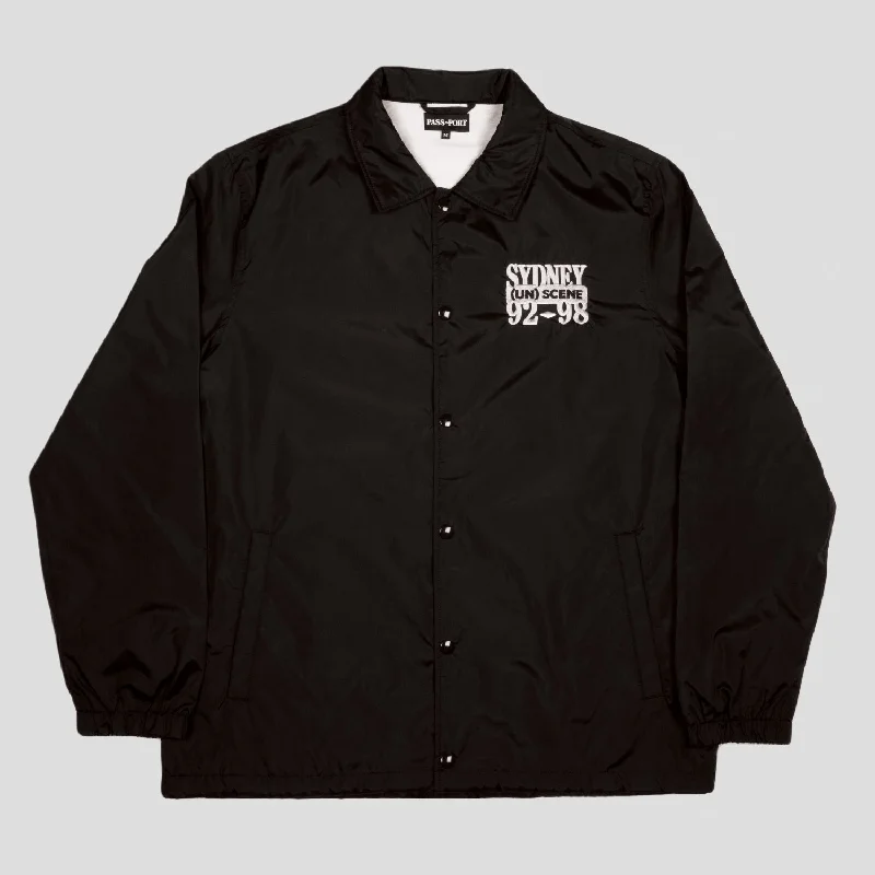 PASS~PORT ""SYDNEY (UN)SCENE"" COACH JACKET BLACK