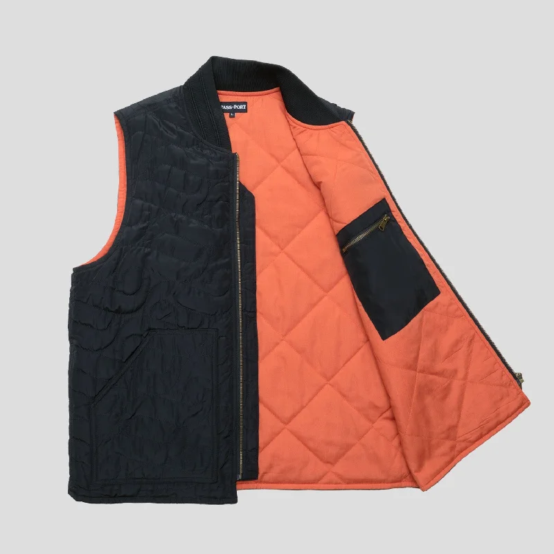 Pass~Port Tilde Puff Packers Vest - Black