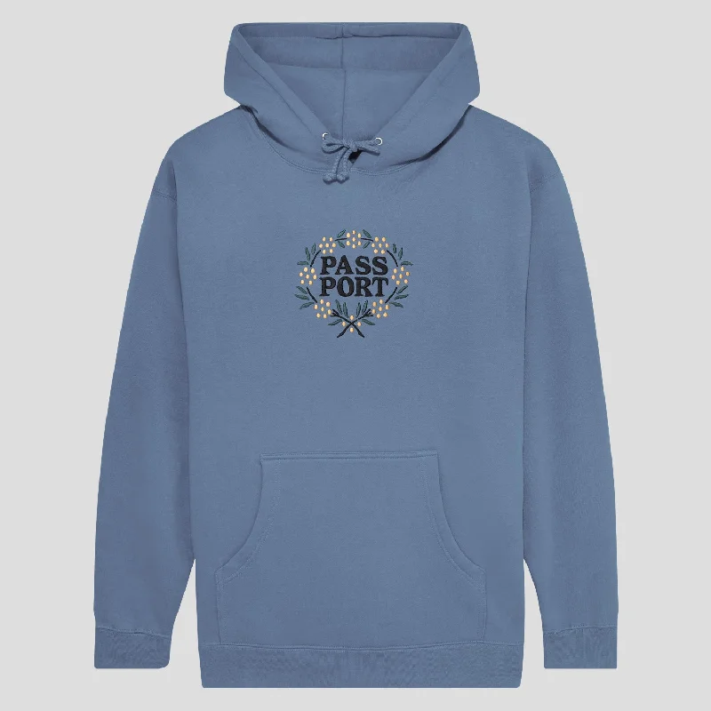 Pass~Port Wattle Hoodie - Washed Out Blue