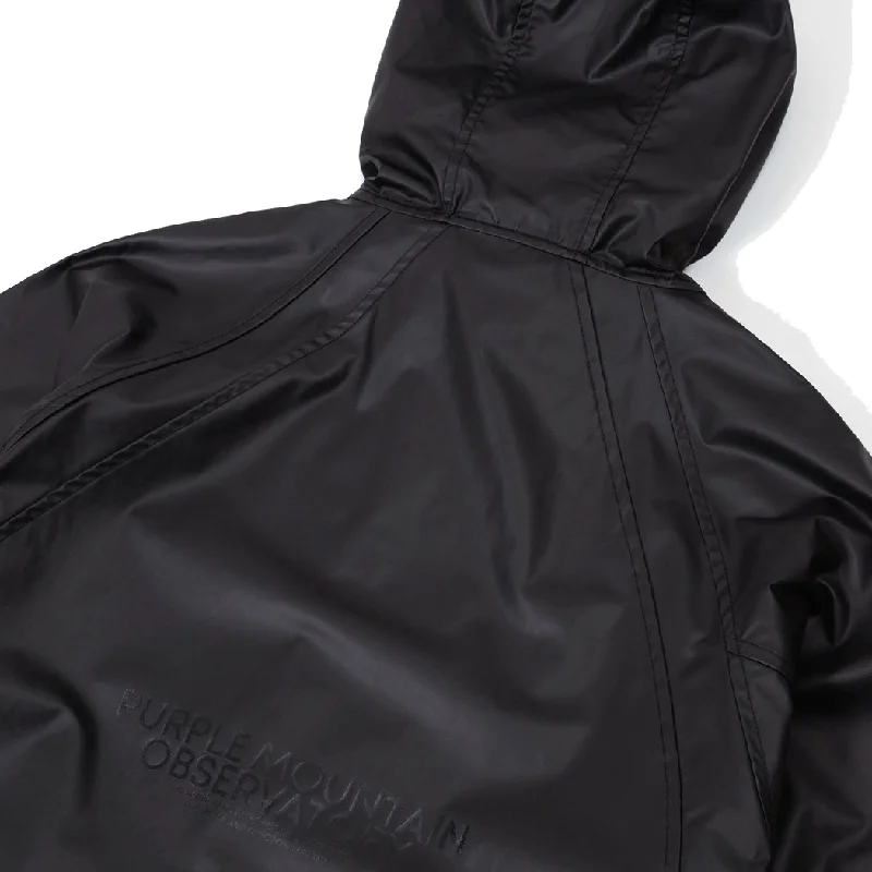 Purple Mountain Observatory Waxed Elements Jacket Black