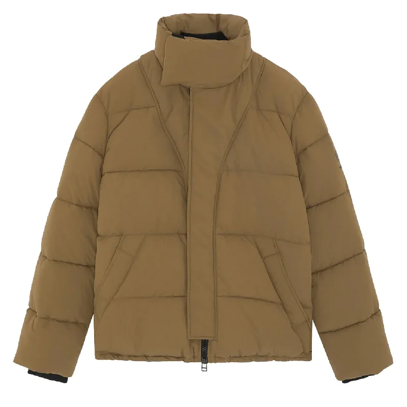 Raeburn Filled Puffa Jacket Mid Brown