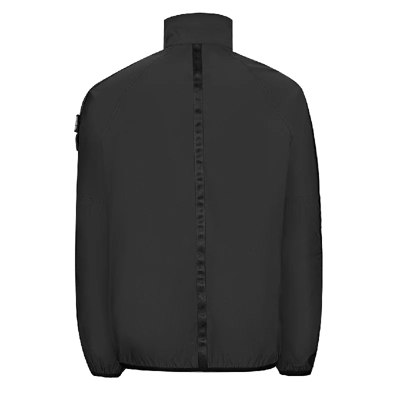 ST95 4 Way Stretch Zip Through Black