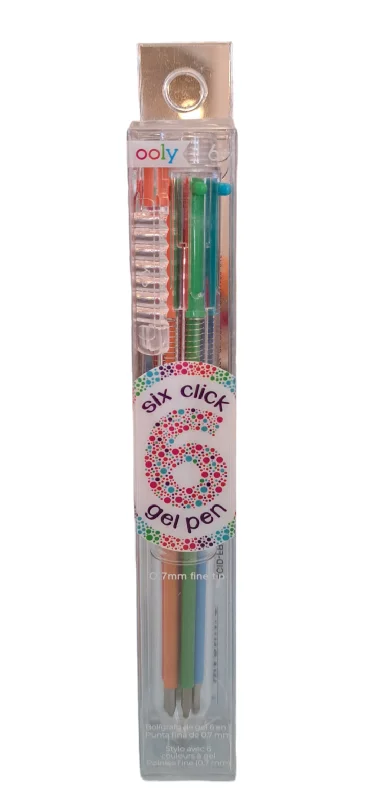 Stamp - making art supplies for creating custom stamps​ 6 Click Gel Pen