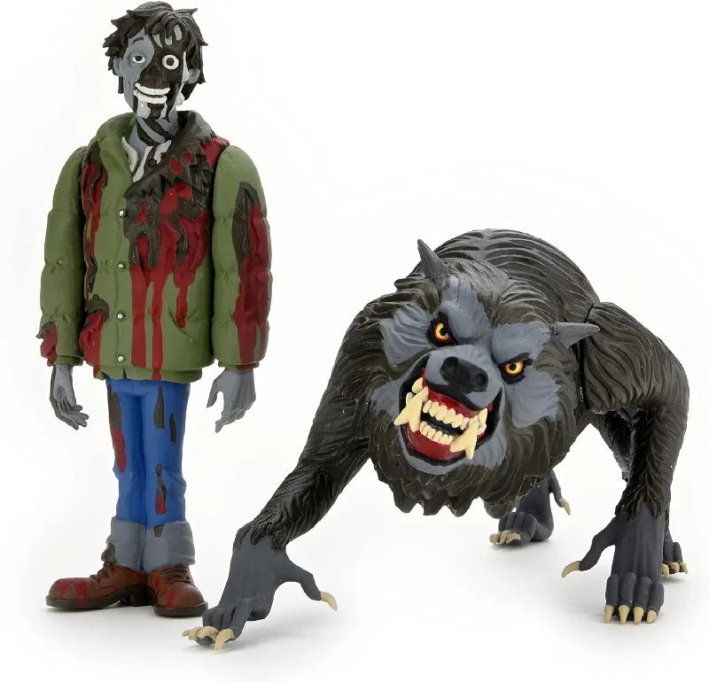 Fallout Vault Dweller Action Figures​ NECA: Toony Terrors/An American Werewolf In London: Jack Goodman & Kessler Wolf [Toy]