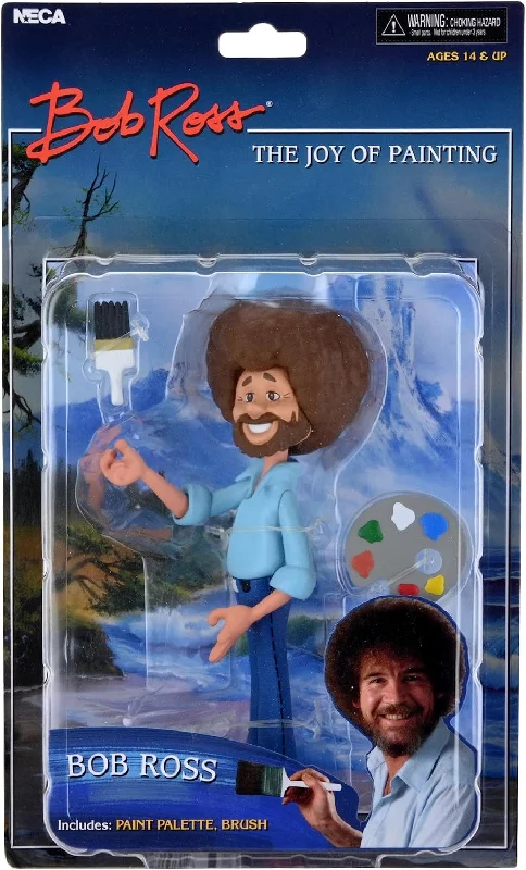 Monster High Doll - Inspired Action Figures​ NECA: Toony Classics/Bob Ross Neca 6" Figure [Toy]