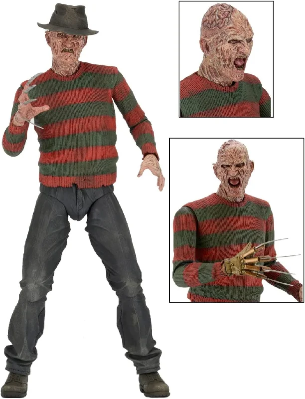 Mega Bloks Minifigure - Style Action Figures​ NECA/A Nightmare On Elm St 2: Freddy 1/4 Scale Neca Figure [Toy]