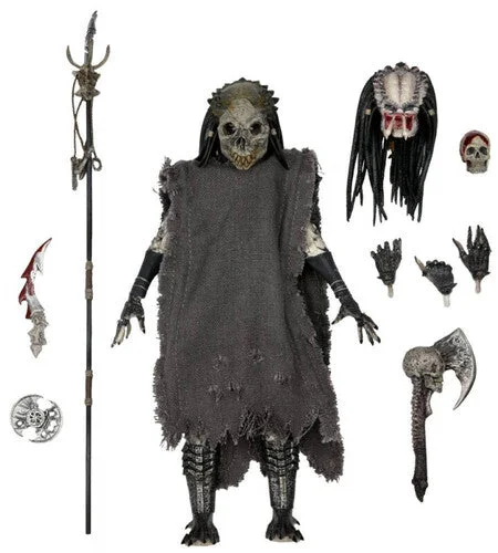 Schleich Animal - Themed Action Figures​ NECA/Predator 2: Ultimate Shaman Predator 7" Neca Figure [Toy]