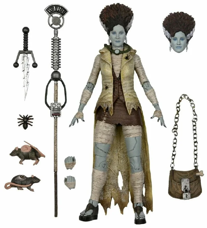 Toy Story Woody and Buzz Lightyear Action Figures​ NECA/April O'Neil as The Bride of Frankenstein (Neca 7") [Toy]