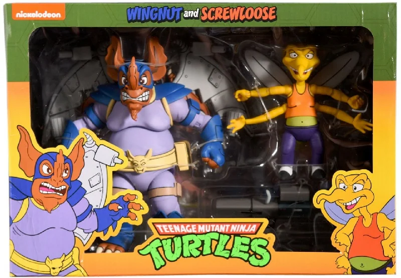Devil May Cry Dante Action Figures​ NECA/TMNT Cartoon: Wingnut & Screwloose (Neca 7") [Toy]