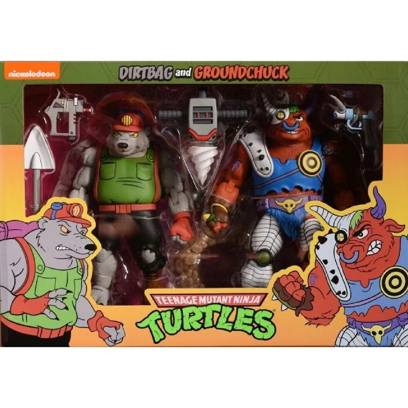 Fire Emblem Three Houses Byleth Action Figures​ NECA/TMNT Cartoon: Dirtbag & Groundhog (Neca 7") [Toy]
