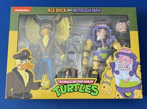 Devil May Cry Dante Action Figures​ NECA/TMNT 1990 Cartoon: Ace Duck & Mutagen Man (Neca 7") [Toy]