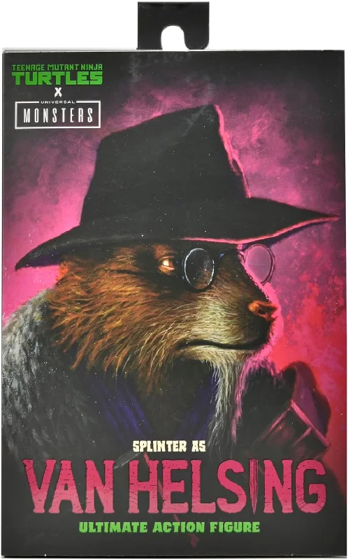Dragon Ball Z Saiyan Action Figures​ NECA/TMNT Universal Monsters: Splinter as Van Helsing [Toy]
