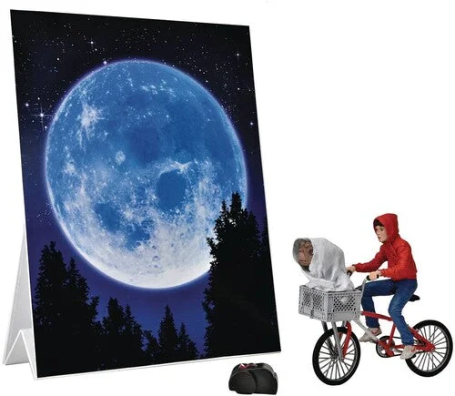 Beyblade Burst Beystadium - Compatible Action Figures​ NECA/E.T. & Elliott with Bicycle (Neca 7") [Toy]