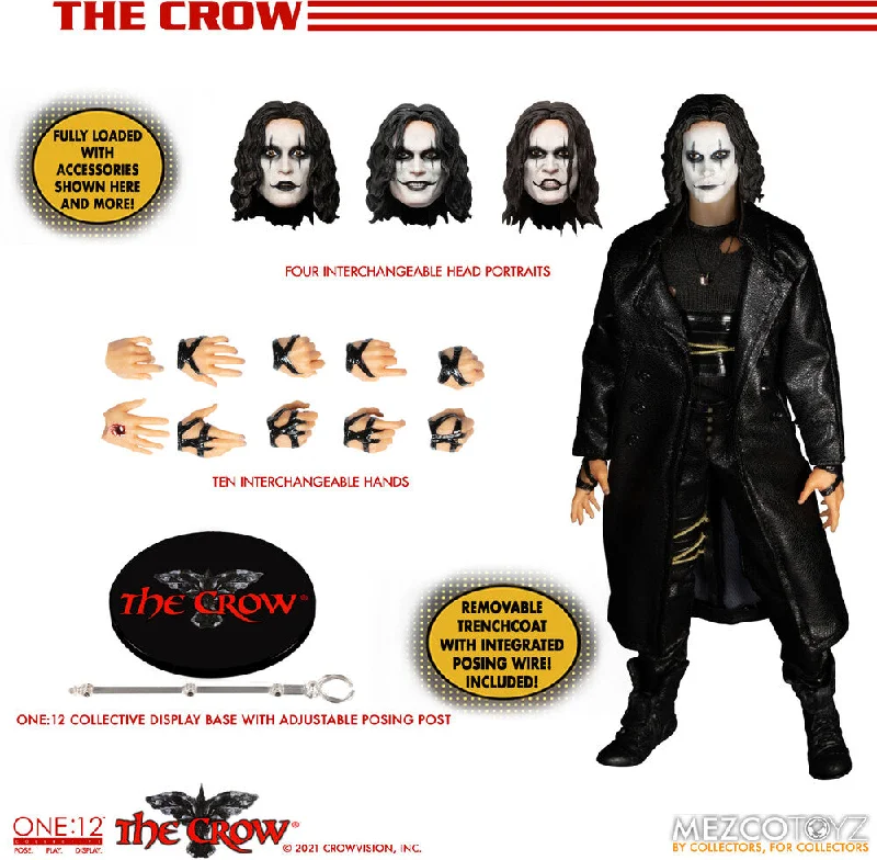 Blue's Clues Steve and Blue Action Figures​ The Crow: One:12 Collective Figure [Toy]