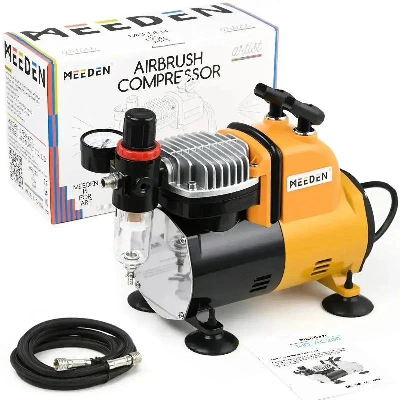 Painting and handicraft supplies for space - themed projects Airbrush Compressor 1/5hp Model 7002, Professional Single Piston Painting and handicraft supplies for space - themed projects Airbrush Compressor 1/5hp Model 7002, Professional Single Piston