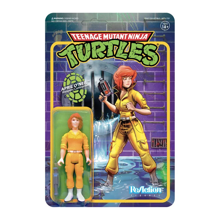 Disney Princess Action Figures for Toddlers​ TMNT: April O'Neil ReAction Figure [Toy]