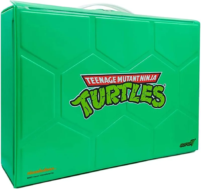 Bioshock Big Daddy Action Figures​ TMNT Carry Case with Michaelaneglo (Metallic) ReAction Figure [Toy]