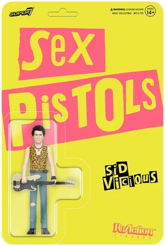 Metal Gear Solid Snake Action Figures​ Sex Pistols: Sid Vicious ReAction Figure [Toy]