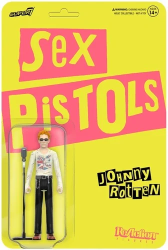 Resident Evil Character Action Figures​ Sex Pistols: Johnny Rotten ReAction Figure [Toy]